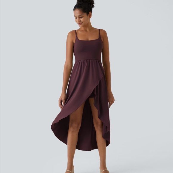 HALARA High Low Dress in Deep Purple - Picture 1 of 6